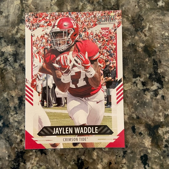 Jaylen Waddle 2021 Score football rookie card - Picture 1 of 2